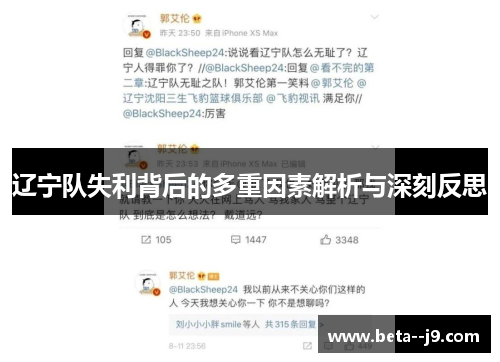辽宁队失利背后的多重因素解析与深刻反思