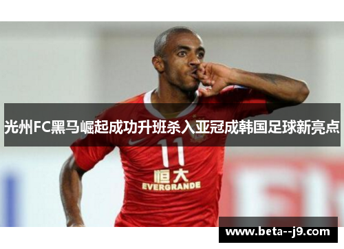 光州FC黑马崛起成功升班杀入亚冠成韩国足球新亮点