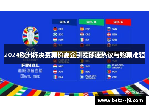 2024欧洲杯决赛票价高企引发球迷热议与购票难题