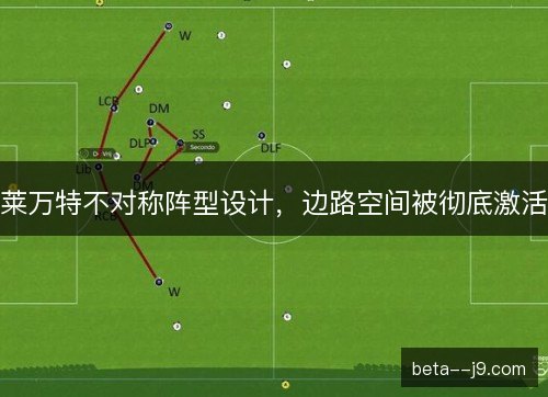 莱万特不对称阵型设计，边路空间被彻底激活
